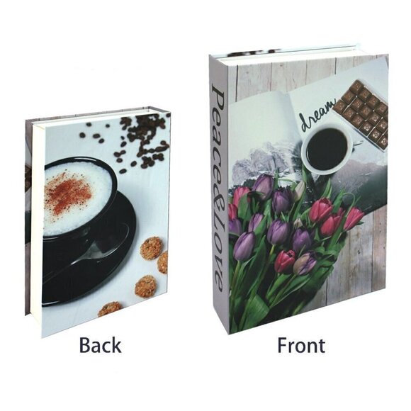 NEW Luxury Decoration Coffee Table Fashion Art Faux Book Storage Box - Picture 1 of 8